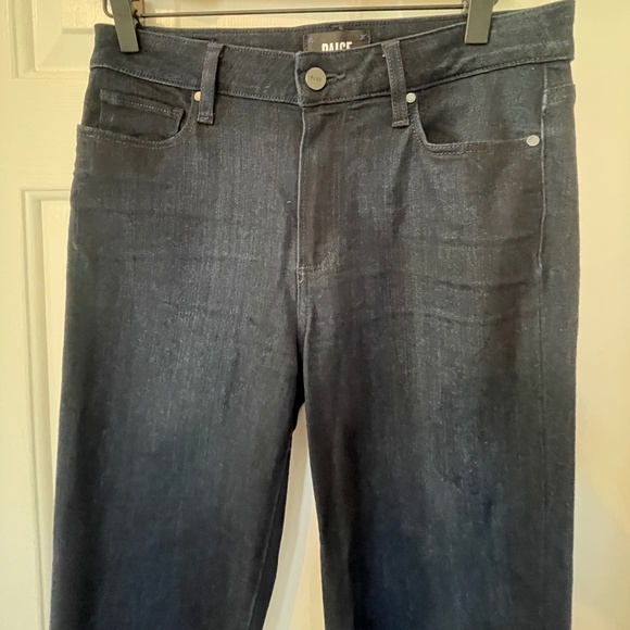 PAIGE Muse High Rise Jeans in Lana Dark Wash, Sz 28 - Picture 7 of 14
